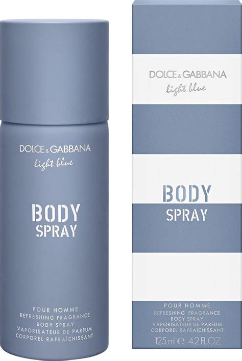 dolce and gabbana body spray.